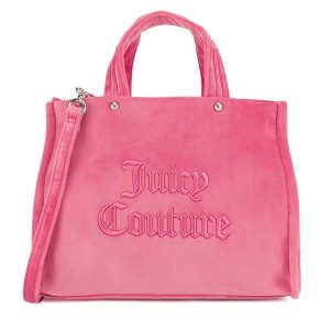 Torebka Juicy Couture. Czerwone torebki klasyczne Juicy Couture, bez wzorów, bez dodatków. Za 349,99 zł.