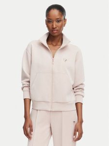 Guess Bluza V6YQ17 K4313 Różowy jasny Regular Fit. Czerwone bluzy Guess, xxs, z aplikacjami, z syntetyku, bez kaptura. Za 394,99 zł.
