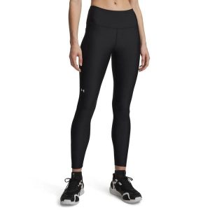 Legginsy fitness damskie Under Armour. Legginsy Under Armour, bez wzorów, z materiału, z podwyższonym stanem, długie. Za 239,99 zł.