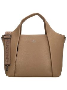 Charm Torebka "Mulberry street" w kolorze jasnobrązowym - 40,5 x 26,5 x 14 cm rozmiar: onesize. Brązowe torebki klasyczne Charm, bez wzorów, z materiału, przez ramię, bez dodatków. Za 116,45 zł.