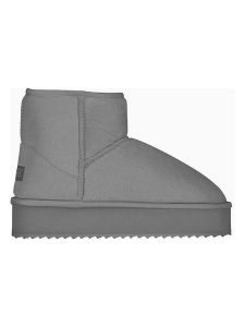 Geographical Norway Botki zimowe "Orgeat" w kolorze szarym rozmiar: 40. Szare botki Geographical Norway, na zimę, bez wzorów, z futra, bez obcasa, bez zapięcia. Za 86,99 zł.