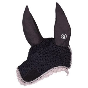 Krótka czapka dla konia BR Equitation Event. Czarne czapki BR, bez wzorów, z materiału, eleganckie. Za 149,00 zł.