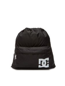 DC Worek DCI-P-004-07 Czarny. Czarne plecaki DC, bez wzorów, z materiału, bez dodatków. Za 99,99 zł.