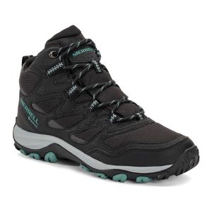 Buty turystyczne damskie Merrell West Rim Sport Mid GTX. Buty trekkingowe Givova, bez zapięcia. Za 337,00 zł.