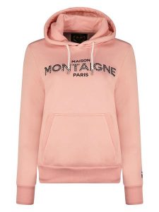 Maison Montaigne Bluza "Gontaigne" w kolorze jasnoróżowym rozmiar: XL. Różowe bluzy Maison Montaigne, xl, bez wzorów, z kapturem. Za 87,81 zł.