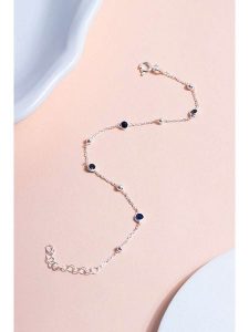 Heliophilia Srebrna bransoletka z cyrkoniami rozmiar: onesize. Niebieskie bransoletki Heliophilia, z cyrkonią, srebrne. Za 39,99 zł.