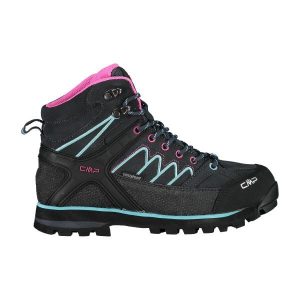 Damskie buty trekkingowe w średnim wieku CMP Moon waterproof. Niebieskie buty trekkingowe CMP, bez zapięcia. Za 359,99 zł.