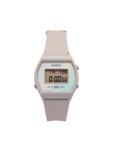 Casio Zegarek LW-205H-4AEF Różowy. Czerwone, cyfrowe zegarki Casio. Za 159,99 zł.