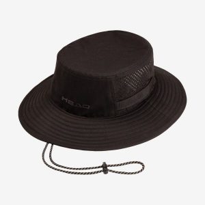 Kapelusz Head. Czarne kapelusze Head, bez wzorów, z poliesteru, eleganckie. Za 153,00 zł.