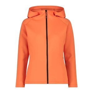 Damska bluza z kapturem zapinana na zamek CMP. Brązowe bluzy CMP, bez wzorów, z kapturem. Za 280,20 zł.