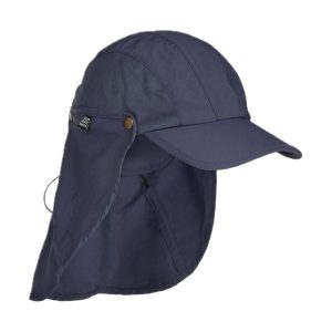 Czapka 5 Panel z kominem Élémenterre Albatros. Niebieskie czapki Elementerre, bez wzorów, z materiału. Za 141,00 zł.