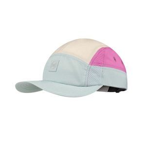Czapka z daszkiem BUFF 5 PANEL GO CAP DOMUS DOMUS SEAGROVE. Żółte czapki Buff, bez wzorów, z materiału, eleganckie. Za 139,99 zł.