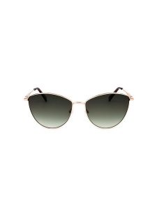Longchamp Damskie okulary przeciwsłoneczne w kolorze złoto-zielonym rozmiar: 58. Zielone okulary przeciwsłoneczne Longchamp. Za 249,95 zł.