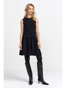 Rich & Royal Top w kolorze czarnym rozmiar: S. Czarne topy Rich & Royal, s, bez wzorów, bez kołnierzyka, bez ramiączek. Za 195,99 zł.