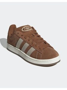 Adidas Skórzane sneakersy "Campus 00s" w kolorze jasnobrązowym rozmiar: 42,5. Brązowe trampki ADIDAS, bez wzorów, bez zapięcia. Za 314,01 zł.