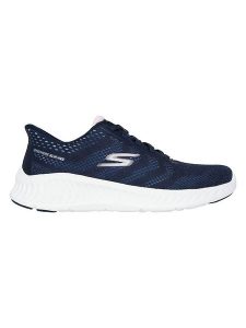 Skechers Sneakersy "Go Walk Now - Khloe" w kolorze granatowym rozmiar: 35. Niebieskie trampki Skechers, bez wzorów, z materiału, bez zapięcia. Za 260,99 zł.