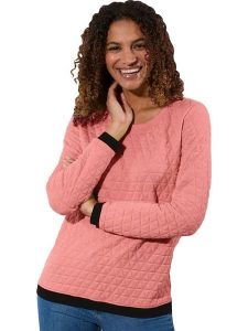 WITT WEIDEN Bluza w kolorze łososiowym rozmiar: 42. Pomarańczowe bluzy WITT WEIDEN, bez wzorów, bez kaptura. Za 91,95 zł.