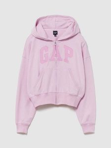 GAP Bluza w kolorze jasnoróżowym rozmiar: S. Różowe bluzy GAP, s, bez wzorów, bez kaptura. Za 179,64 zł.