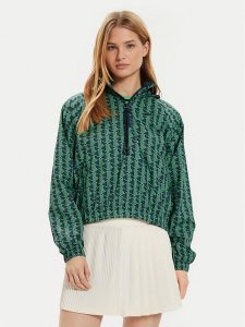 Lacoste Kurtka anorak BF6964 Zielony Regular Fit. Zielone kurtki Lacoste, bez wzorów, z syntetyku, bez kaptura. Za 499,99 zł.