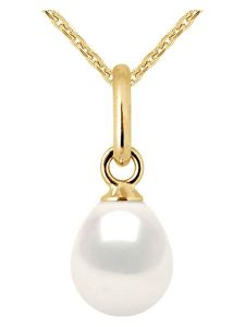 Pearl Addict Złota zawieszka z perłą rozmiar: onesize. Białe zawieszki Pearl Addict, z perłą, pozłacane. Za 282,99 zł.