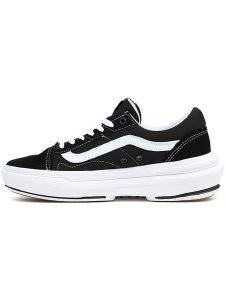 Vans Skórzane sneakersy w kolorze czarnym rozmiar: 40,5. Czarne trampki Vans, bez wzorów, bez zapięcia. Za 281,10 zł.