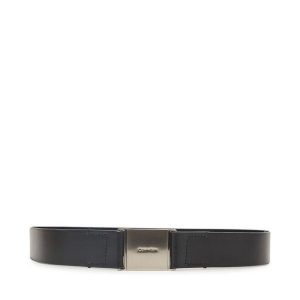 Pasek Damski Calvin Klein. Czarne paski Calvin Klein, bez wzorów. Za 129,99 zł.
