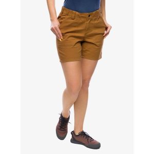 Spodenki turystyczne damskie Carhartt Relaxed Fit Canvas Work Short. Brązowe szorty CARHARTT, bez wzorów, sportowe. Za 209,99 zł.