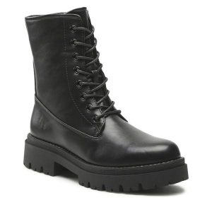 Trapery Jenny Fairy. Czarne buty zimowe Jenny Fairy, bez obcasa, bez zapięcia. Za 169,99 zł.