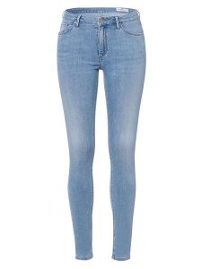 Cross Jeans Dżinsy - Skinny fit - w kolorze błękitnym rozmiar: W29/L32. Niebieskie jeansy Cross Jeans, z aplikacjami, z jeansu. Za 140,53 zł.