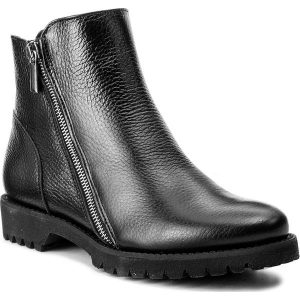 Botki SAGAN - 3010 Czarny Groszek. Botki marki Sagan. W wyprzedaży za 259,00 zł.