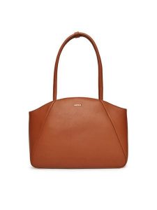 MEXX Torebka C-MEXX-H-001-08 Brązowy. Brązowe shopper bag Mexx, bez wzorów, z materiału, bez dodatków. Za 229,99 zł.