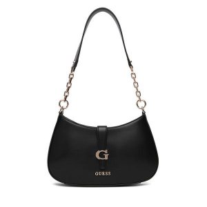 Torebka Guess. Czarne torebki klasyczne Guess, z aplikacjami, bez dodatków. Za 549,99 zł.