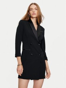 Imperial Sukienka koktajlowa AFAXIAW Czarny Slim Fit. Czarne sukienki Imperial, s, bez wzorów, z syntetyku, wizytowe, bez kołnierzyka, bez ramiączek. Za 579,99 zł.