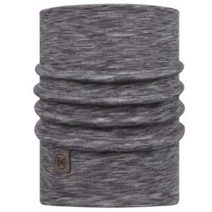 Komin wielofunkcyjny z wełny merynosów Buff Merino Heavyweight. Czarne szaliki Buff, bez wzorów, z wełny. Za 145,92 zł.