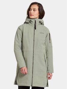 Didriksons Parka Ella Wns Parka 2 504835 Zielony Regular Fit. Zielone płaszcze Didriksons, bez wzorów, z syntetyku, bez kaptura. Za 959,99 zł.
