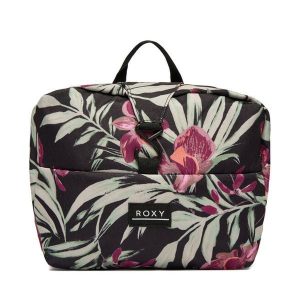 Kosmetyczka Roxy. Czarne kosmetyczki Roxy, bez wzorów, z materiału. Za 169,99 zł.