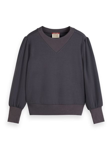 Scotch & Soda Bluza w kolorze antracytowym rozmiar: M. Czarne bluzy Scotch & Soda, m, bez wzorów, bez kaptura. Za 211,31 zł.