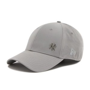 Czapka z daszkiem New Era. Szare czapki New Era, bez wzorów. Za 79,99 zł.