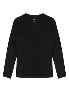 Claesens Koszulka w kolorze czarnym rozmiar: S. Czarne bluzki Claesens, s, bez wzorów, z bawełny, bez kołnierzyka, bez ramiączek. Za 52,42 zł.