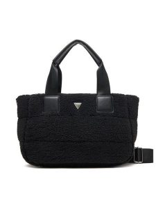 Guess Torebka V5BZ15 WF830 Czarny. Czarne torebki klasyczne Guess, z aplikacjami, z materiału, bez dodatków. Za 249,99 zł.