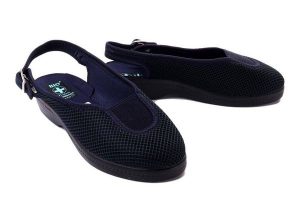 ADANEX BIL30VD BIO 22885 GR/CZ, sandały damskie. Niebieskie sandały Adanex, bez wzorów, bez obcasa, bez zapięcia. Za 71,33 zł.