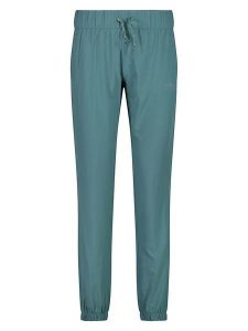 Cmp Spodnie funkcyjne w kolorze turkusowym rozmiar: 40. Niebieskie spodnie dresowe CMP, bez wzorów, z materiału. Za 113,90 zł.