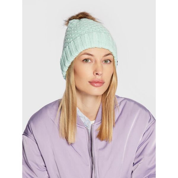 Czapka Roxy. Zielone czapki Roxy, bez wzorów. Za 139,99 zł.