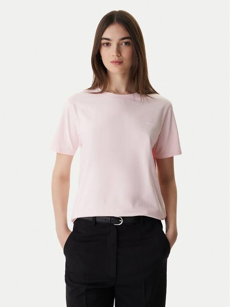 HUGO T-Shirt 50555634 Różowy jasny Regular Fit. Czerwone t-shirty Hugo, l, bez wzorów, z bawełny, bez kołnierzyka, bez ramiączek. Za 129,99 zł.