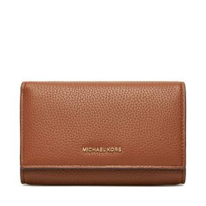 Portfel MICHAEL Michael Kors. Brązowe portfele MICHAEL Michael Kors, bez wzorów. Za 489,99 zł.