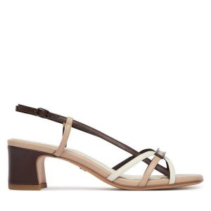 Sandały Tamaris. Sandały Tamaris, bez wzorów, bez obcasa, na słupku, bez zapięcia. Za 269,99 zł.