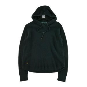 Second life - Kobieta Czarna Bluza z Kapturem - Stan dobry. Czarne bluzy Ralph Lauren, bez wzorów, z kapturem. Za 97,25 zł.