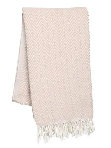 Samimi Chusta hammam "Damla" w kolorze beżowym - 180 x 100 cm rozmiar: onesize. Brązowe apaszki i chusty Samimi, bez wzorów, z bawełny. Za 52,99 zł.