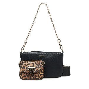 Torebka Steve Madden. Brązowe listonoszki Steve Madden, bez wzorów, bez dodatków. Za 239,99 zł.
