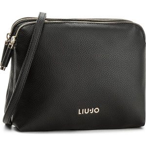 Torebka LIU JO - L Beauty Double Zip N18130 E0037 Nero 22222. Czarne torebki klasyczne marki Liu Jo, ze skóry ekologicznej. W wyprzedaży za 299,00 zł.